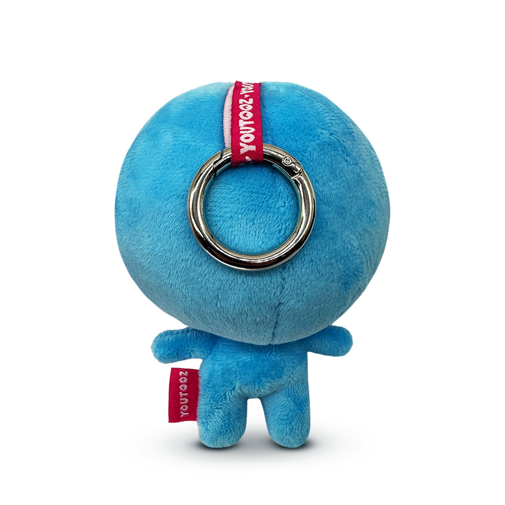Blue Plush Keyring
