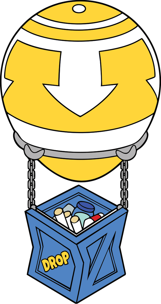 Supply Drop Pin