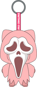Porte-clés peluche Cute Ghost Face