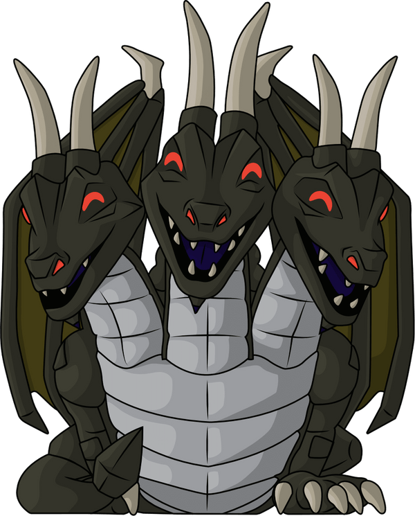 Roi dragon noir