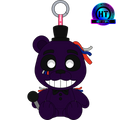 Porte-clés peluche Shadow Freddy