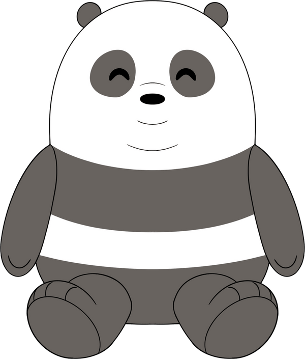 Panda Plush (9in)