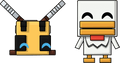Figurines Monitor Buddiez Bee & Chicken