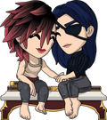 Figurine Vi and Caitlyn