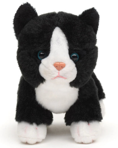 Standing Tuxedo Kitten Plush
