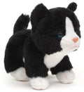 Peluche Chaton Tuxedo Noir et Blanc Debout