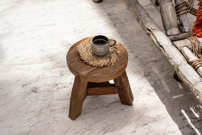 Dessous de verre Fringe en raphia – Naturel