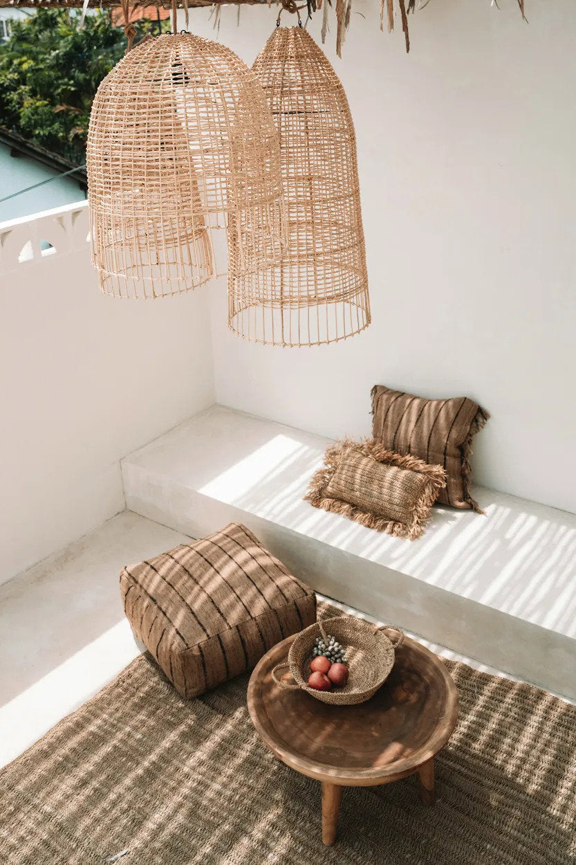 Suspension Elba – Naturel L, 45 × 90 cm