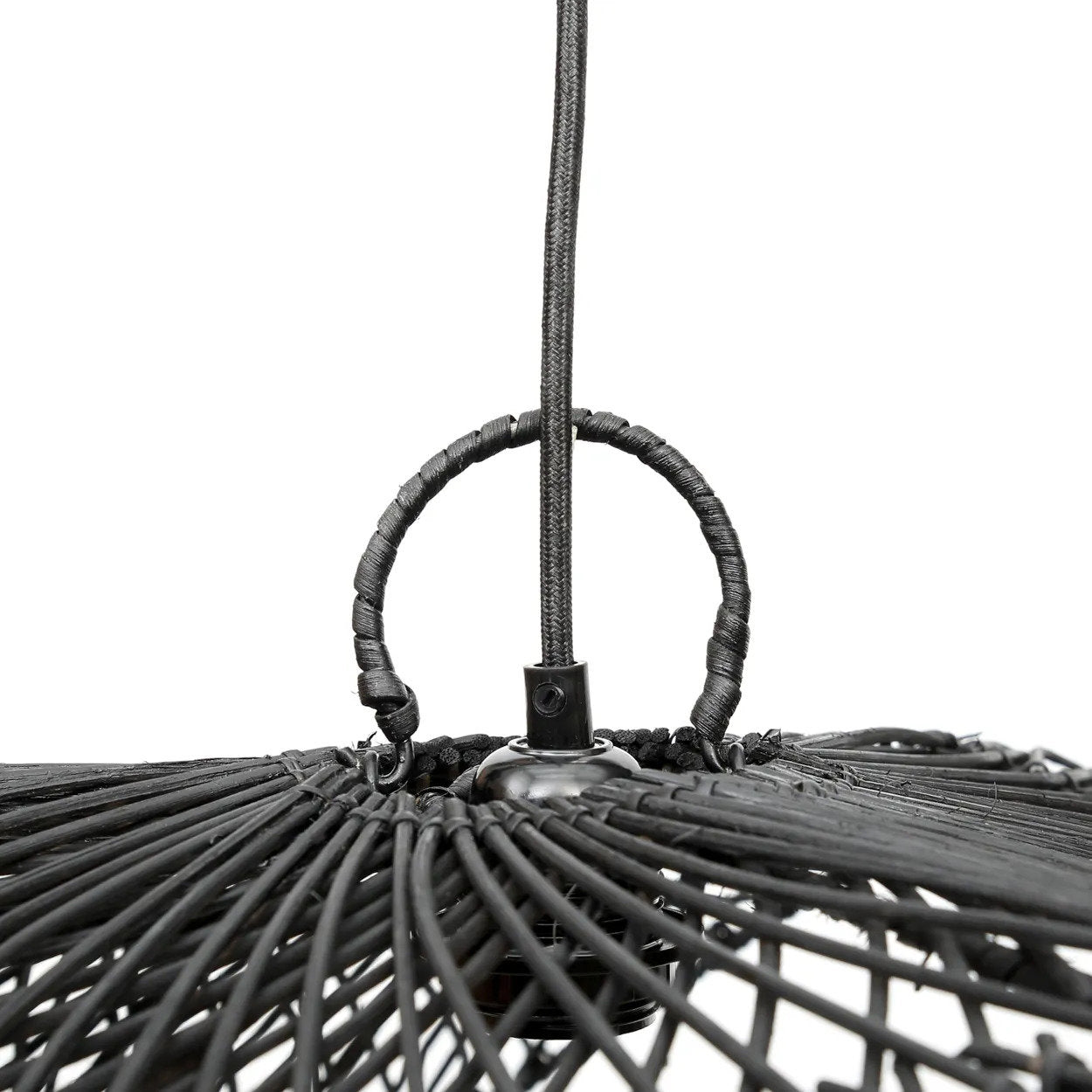 Suspension Chapeau – Noir L, 75 × 20 cm