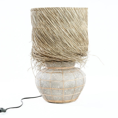 Lampe à poser Lipsi – Naturel et béton