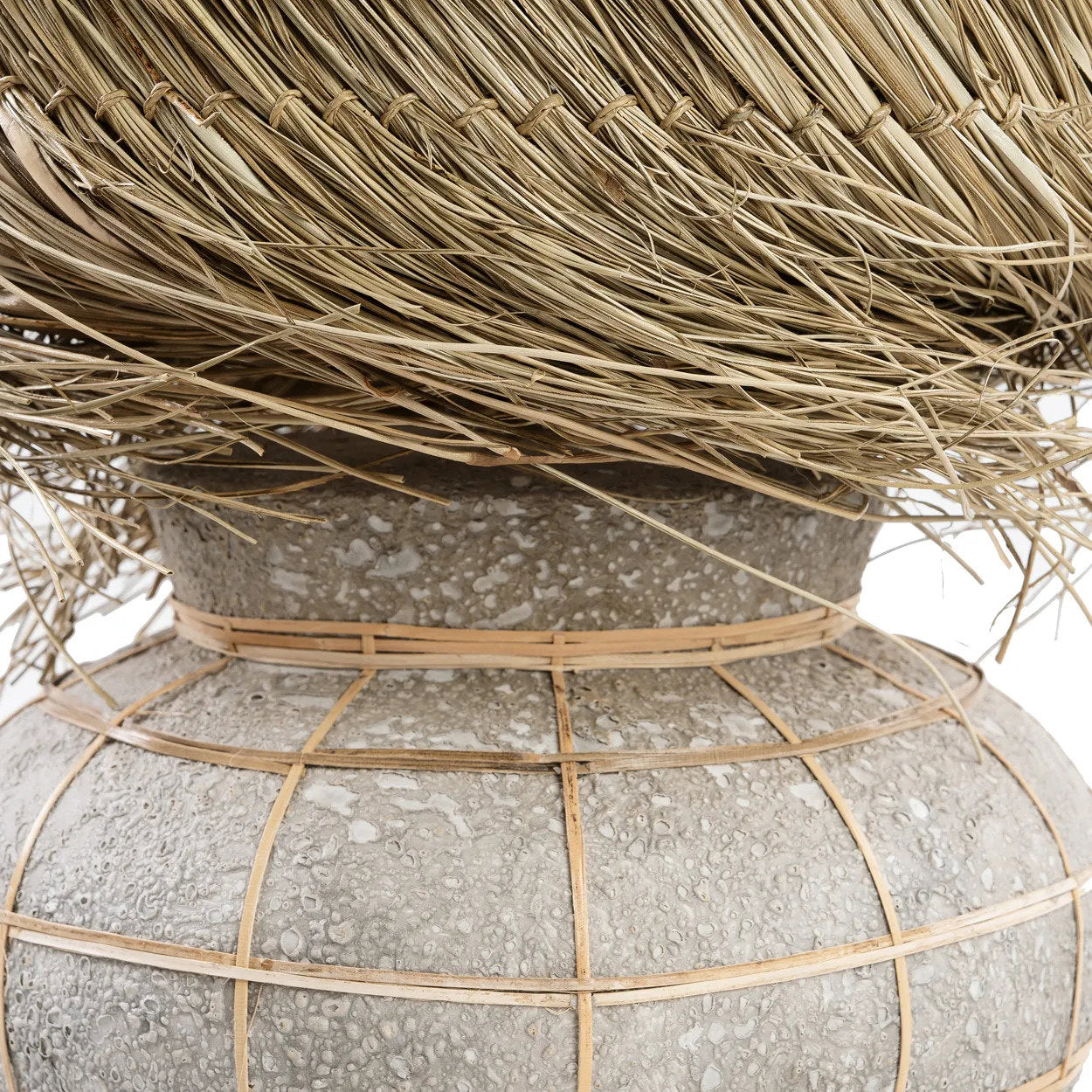 Lampe à poser Lipsi – Naturel et béton
