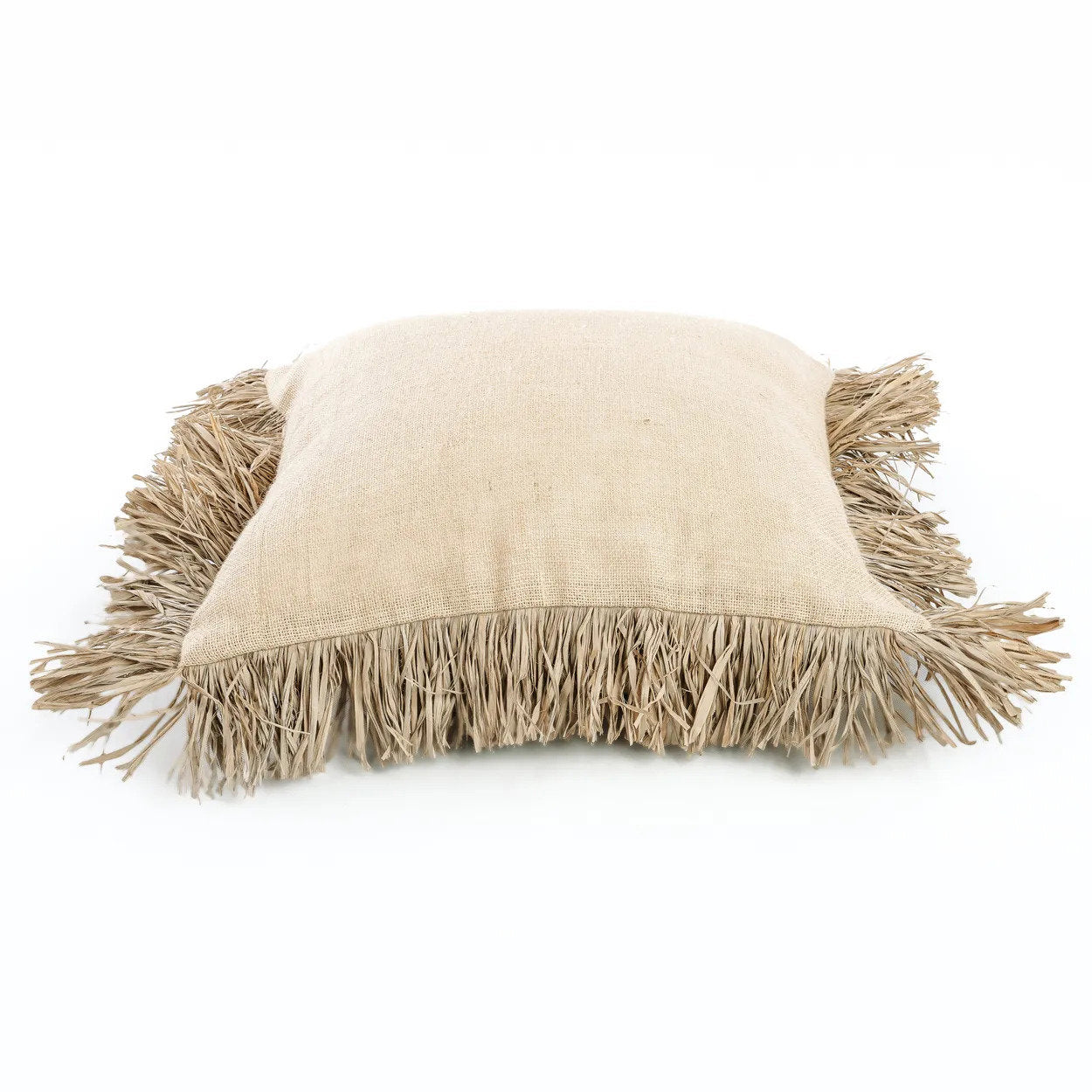 Housse de coussin Jute Bonita – Naturel 60 × 60 cm