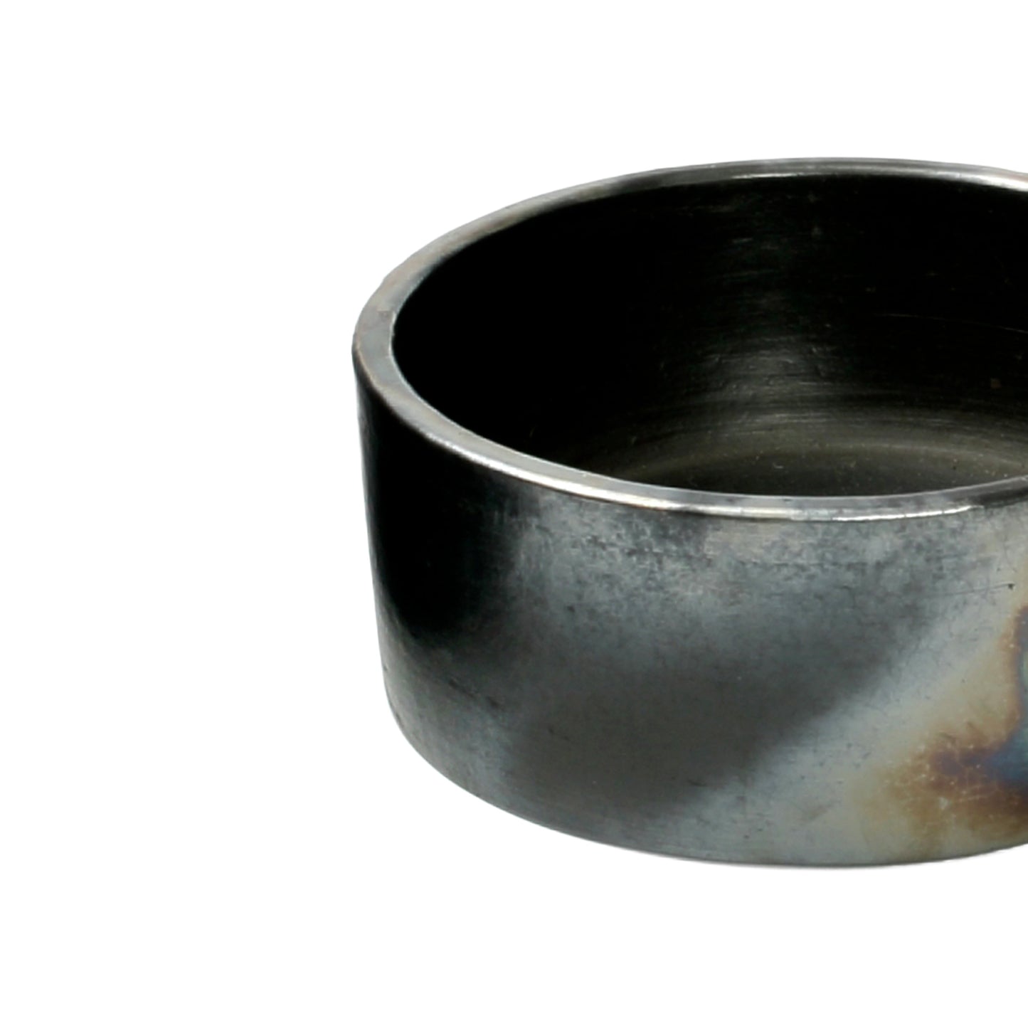 Plat cylindrique Burned – Noir M