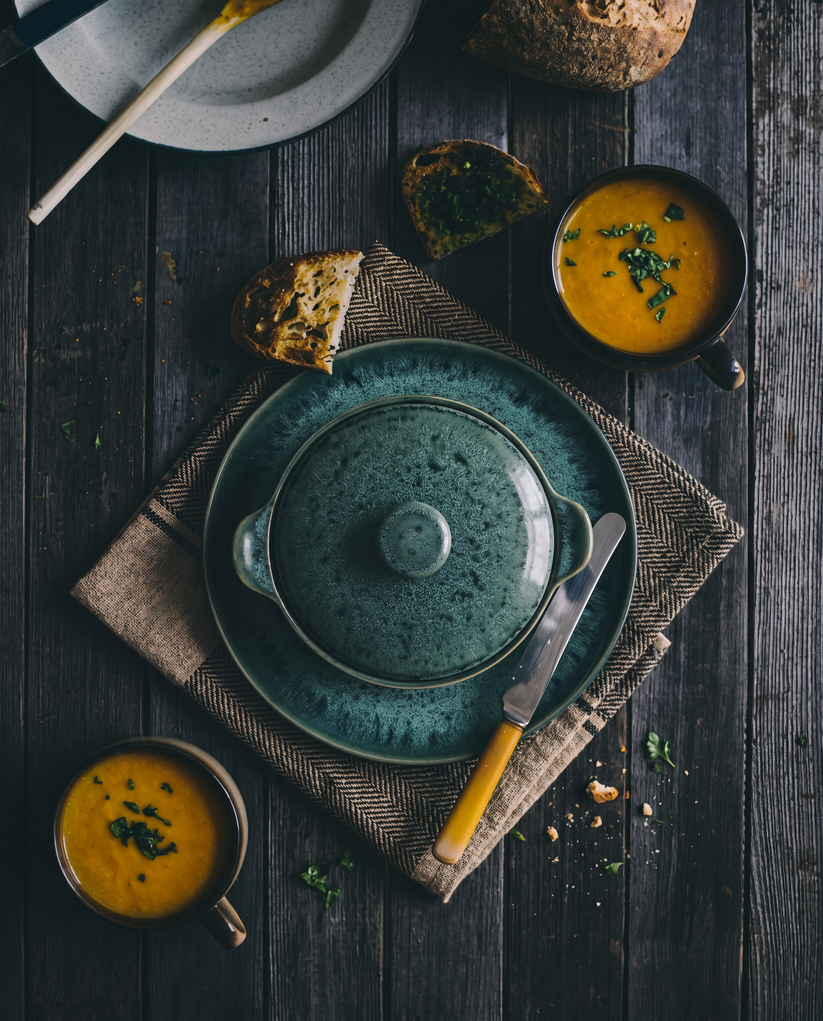 Assiette Aqua – Dîner