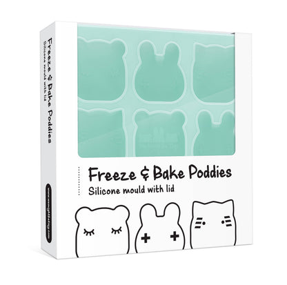 Eiswürfelform/Freeze & Bake Poddies-Form – Minze