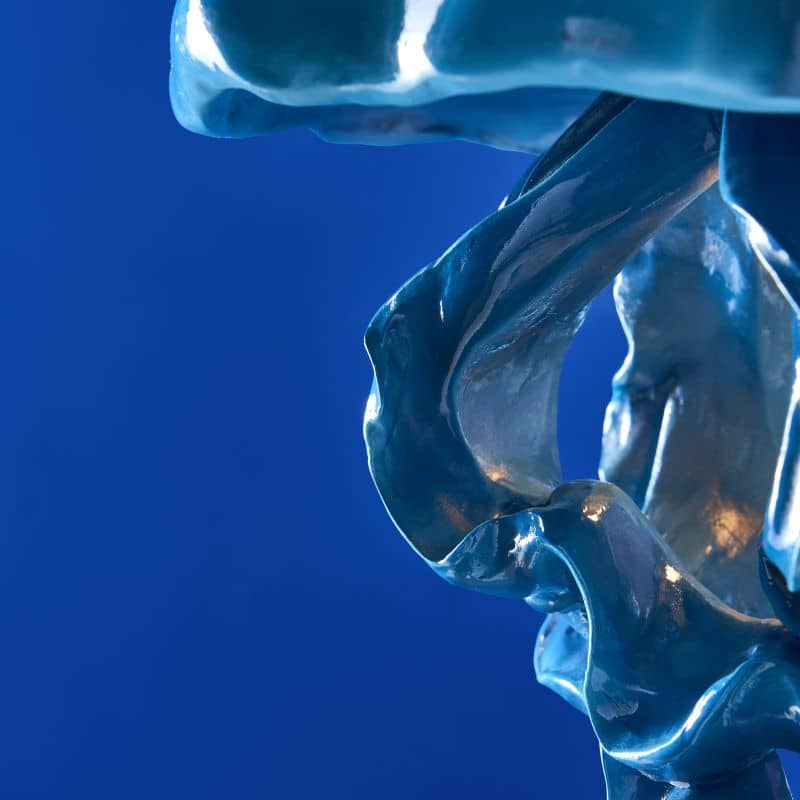 Ava Jellyfish Ceiling Light, Blue