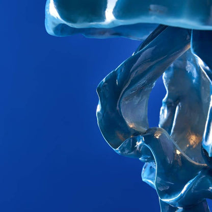 Ava Jellyfish Ceiling Light, Blue