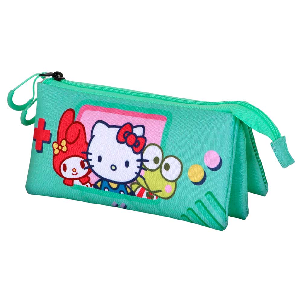 Trousse Triple Hello Kitty « Videogame »