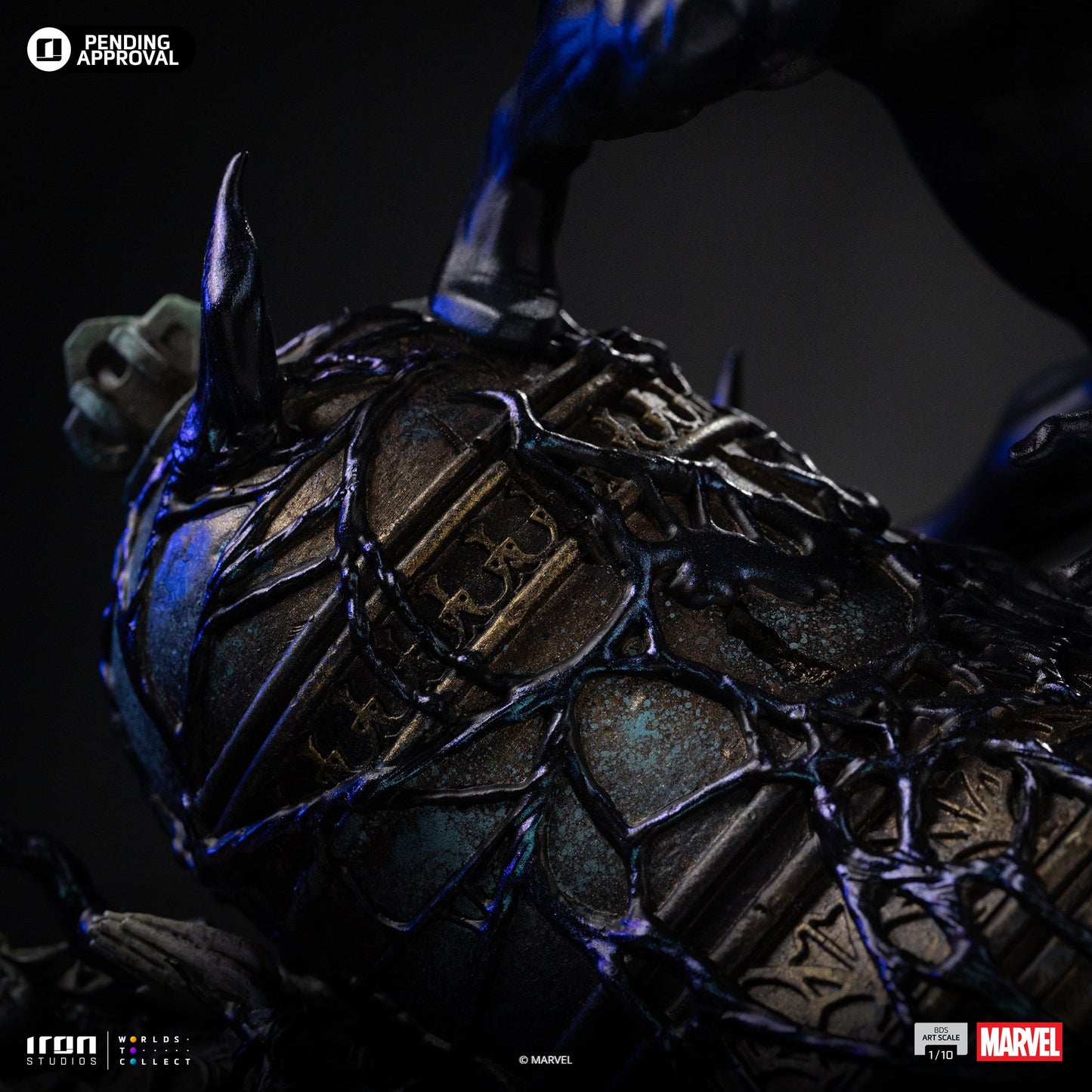 Statue Spider-Man Black - Marvel Comics - BDS Art Scale 1/10