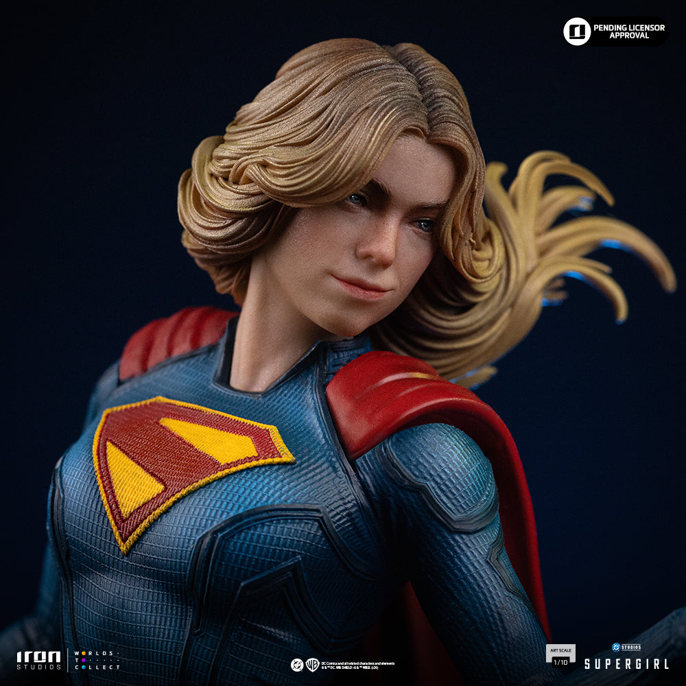 Supergirl & Krypto Statue - Supergirl Movie - Art Scale 1/10 - DC Comics