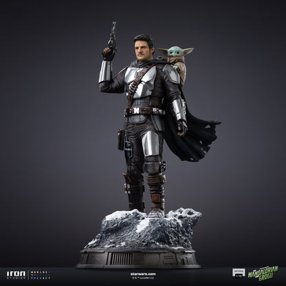 Pre-Order - Mandalorian and Grogu Statue - The Mandalorian and Grogu Movie - Art Scale 1/10 - Iron Studios