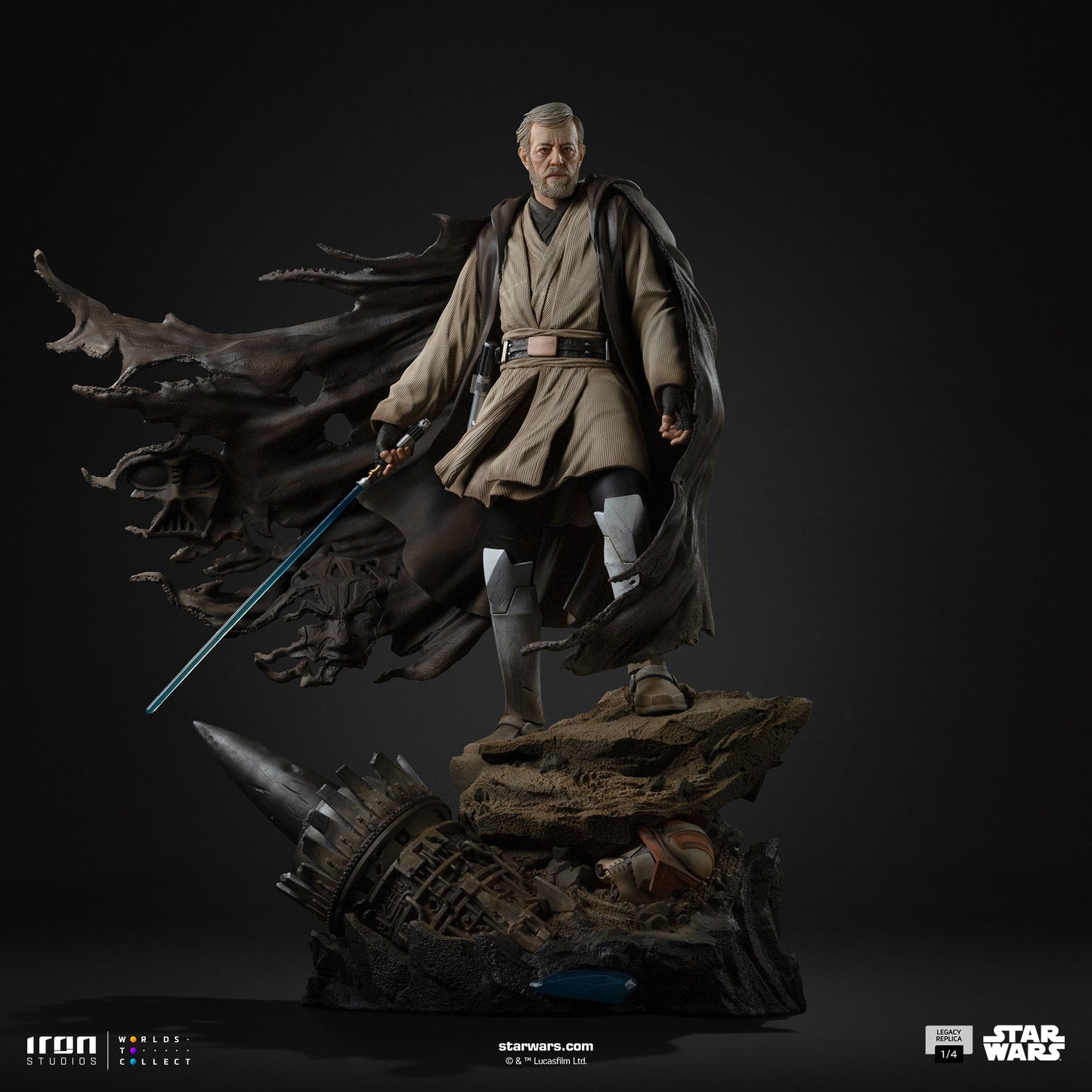 Obi-Wan Statue (Signatures) – Star Wars – Legacy Replica 1/4 – Iron Studios