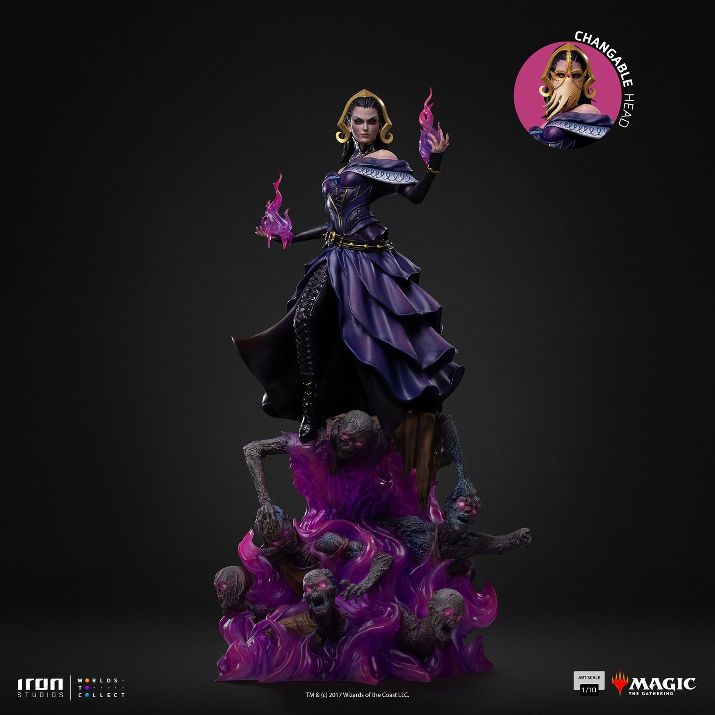 Pre-Order - Liliana Vess Statue - Magic: The Gathering - Deluxe Art Scale 1/10 - Iron Studios