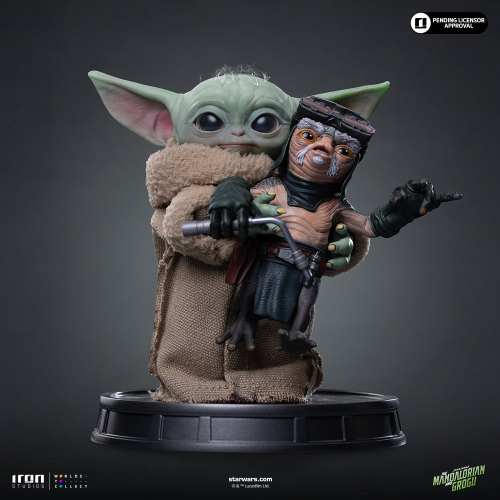 Pre-Order - Grogu No Squeezy Statue - Mandalorian and Grogu Movie - Grogu Collection - Iron Studios