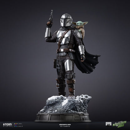 Pre-Order - Mandalorian and Grogu Statue - The Mandalorian and Grogu Movie - Art Scale 1/10 - Iron Studios