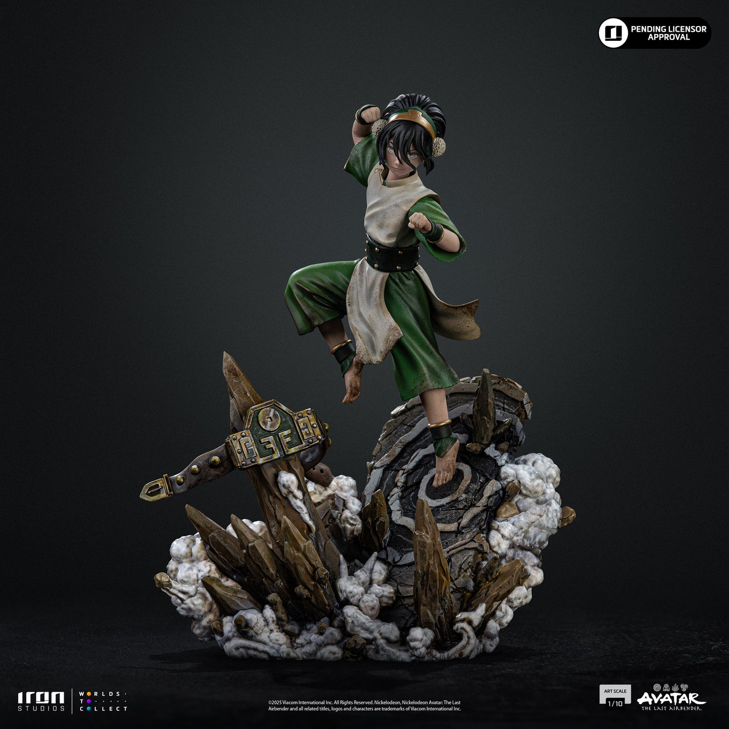 Pre-Order - Toph Beifong Statue - Avatar: The Last Airbender - Art Scale 1/10 - Iron Studios