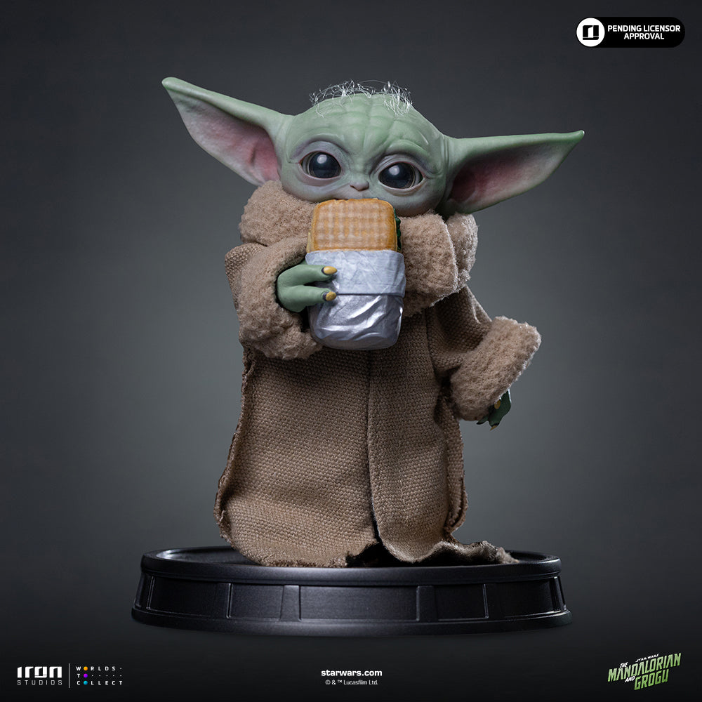 Pre-Order - Grogu Food Cart Snack Statue - Mandalorian and Grogu Movie - Grogu Collection - Iron Studios