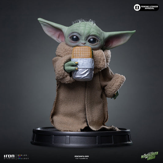 Pre-Order - Grogu Food Cart Snack Statue - Mandalorian and Grogu Movie - Grogu Collection - Iron Studios