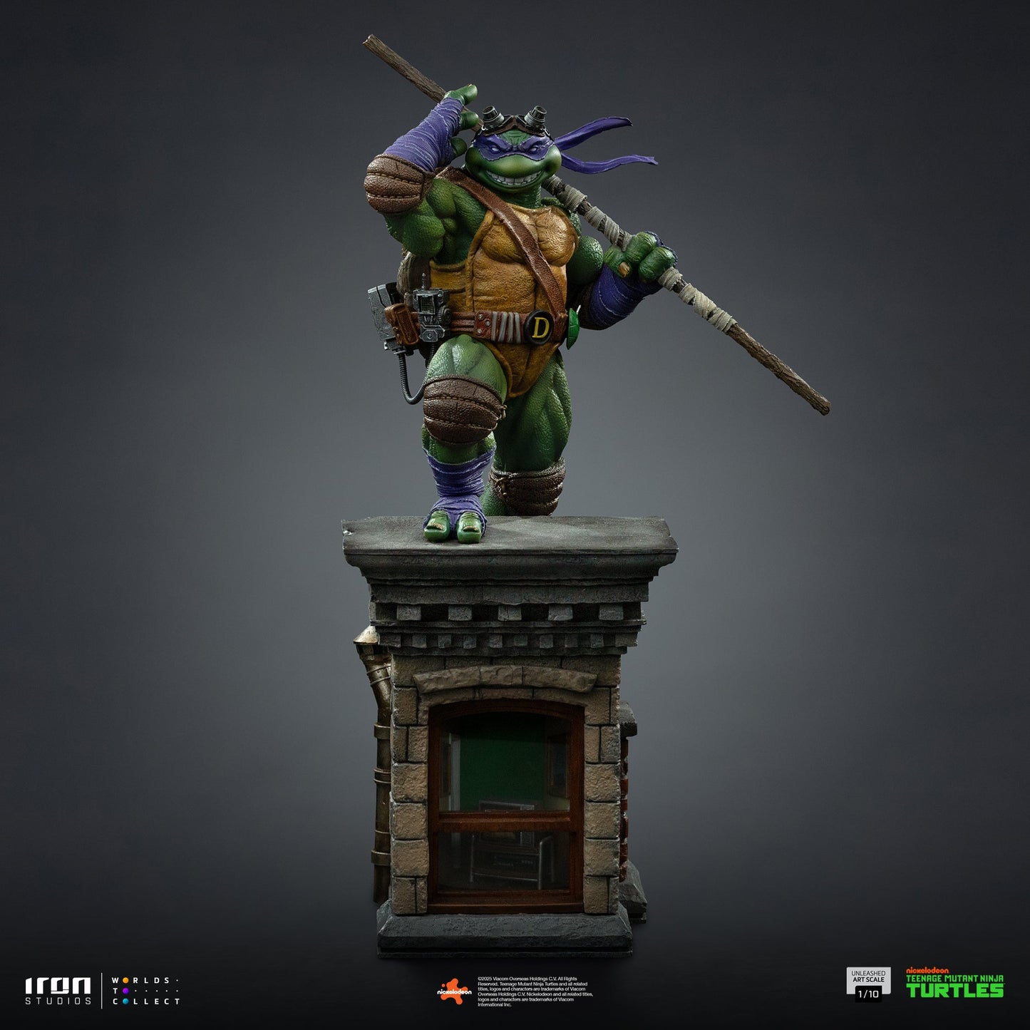 Pre-Order - Donatello Unleashed Statue - Teenage Mutant Ninja Turtles - Art Scale 1/10 - Iron Studios