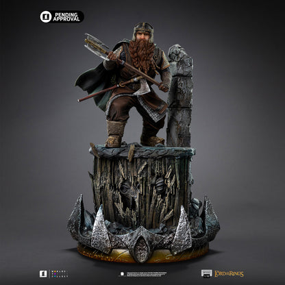 Pre-Order - Gimli Unleashed Statue - The Lord of the Rings - Art Scale 1/10 - Iron Studios