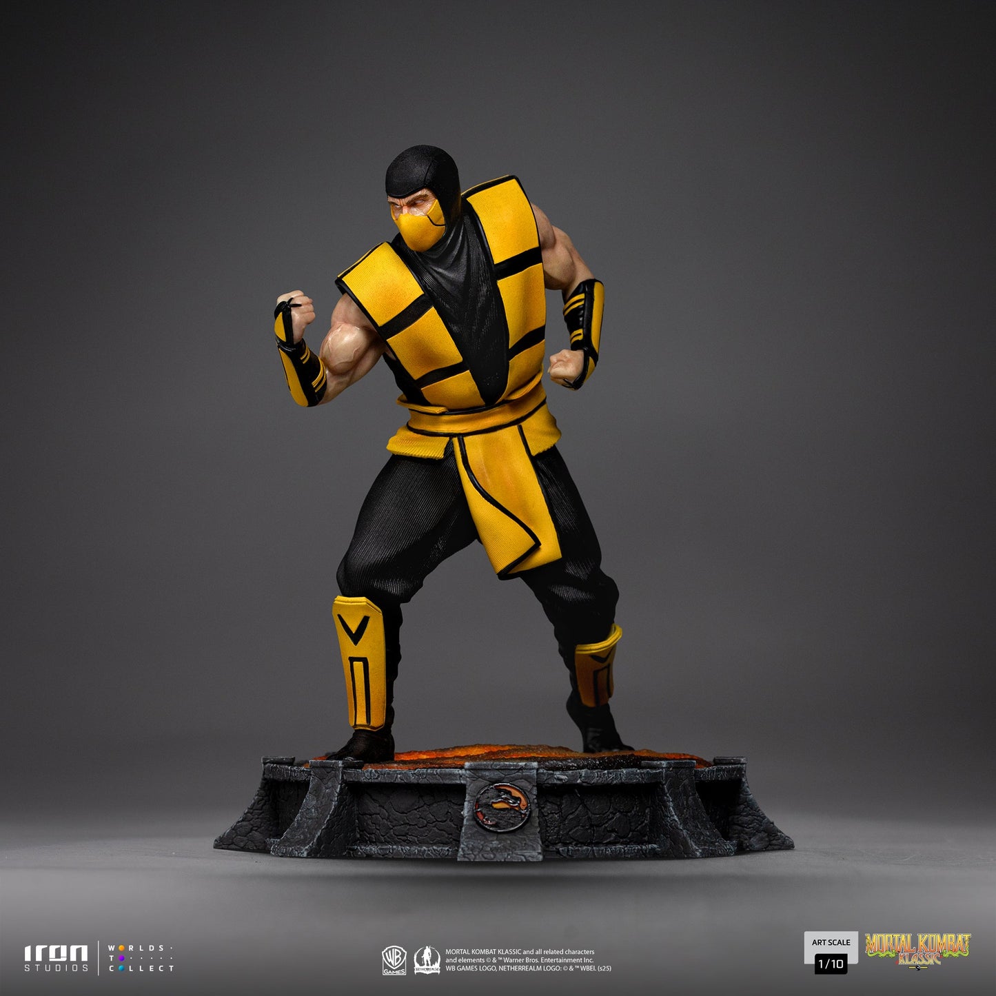 Scorpion Statue (Variant) - Mortal Kombat - Art Scale 1/10 - Iron Studios