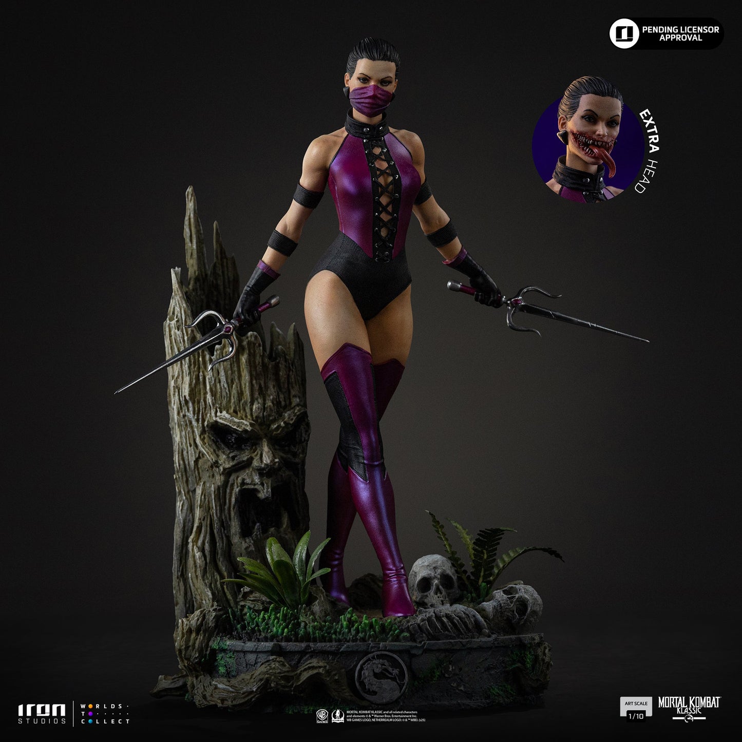 Pre-Order - Mileena Statue - Mortal Kombat - Art Scale 1/10 - Iron Studios