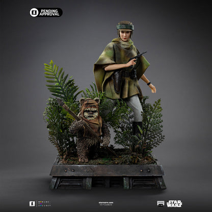 Pre-Order - Leia and Wicket Statue - Star Wars Episode VI - Art Scale 1/10 - Iron Studios