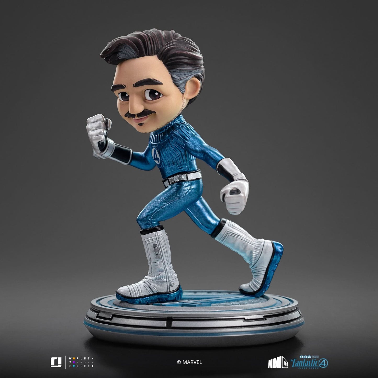 Fantastic Four Pack Statue (Metallic Version) - The Fantastic Four: First Steps - Minico - Iron Studios