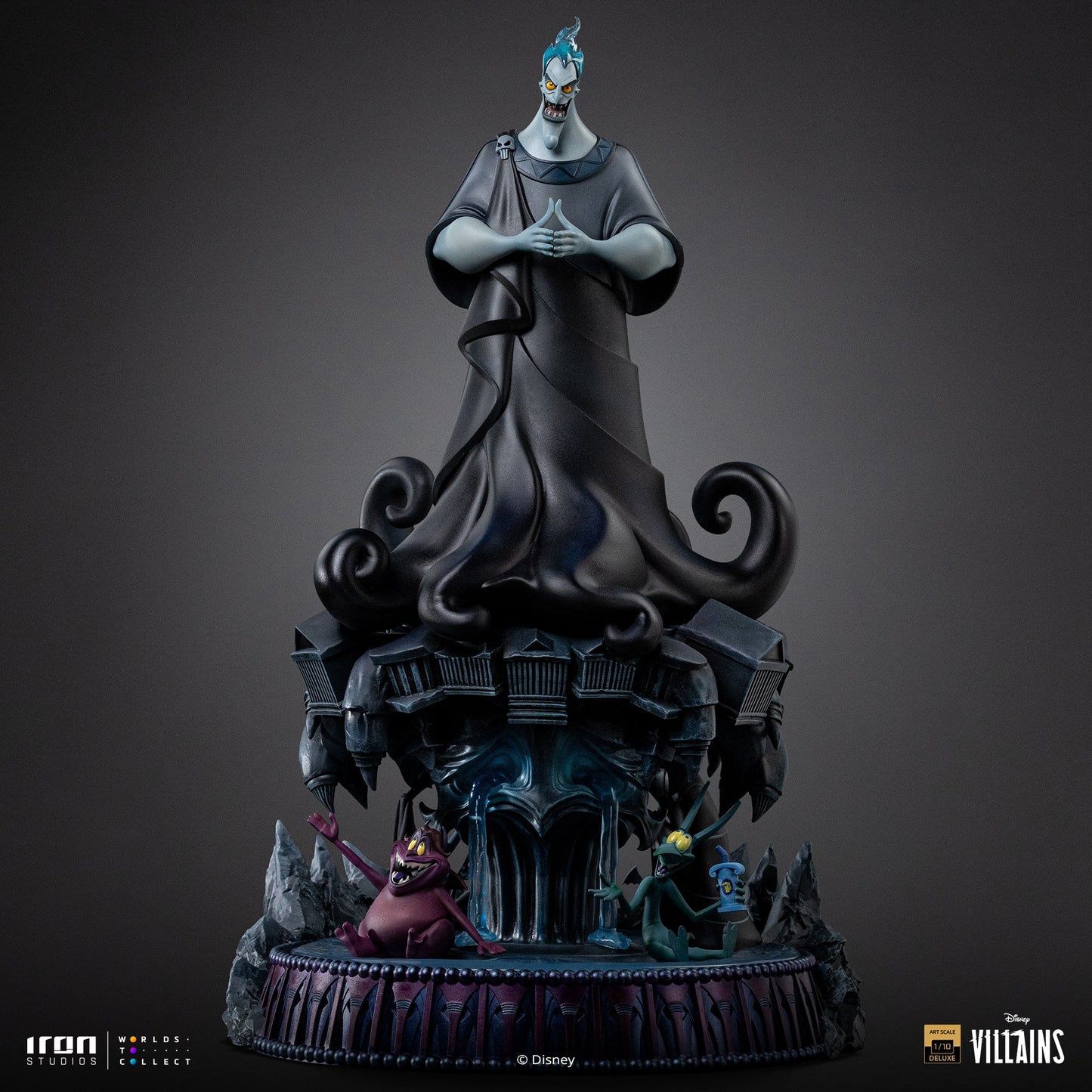 Pre-Order - Hades Deluxe Statue - Disney's Villains - Art Scale 1/10 - Iron Studios