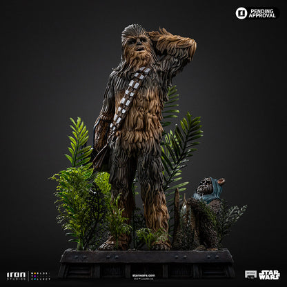 Pre-Order - Chewbacca and Tokkat Statue - Star Wars - Art Scale 1/10 - Iron Studios