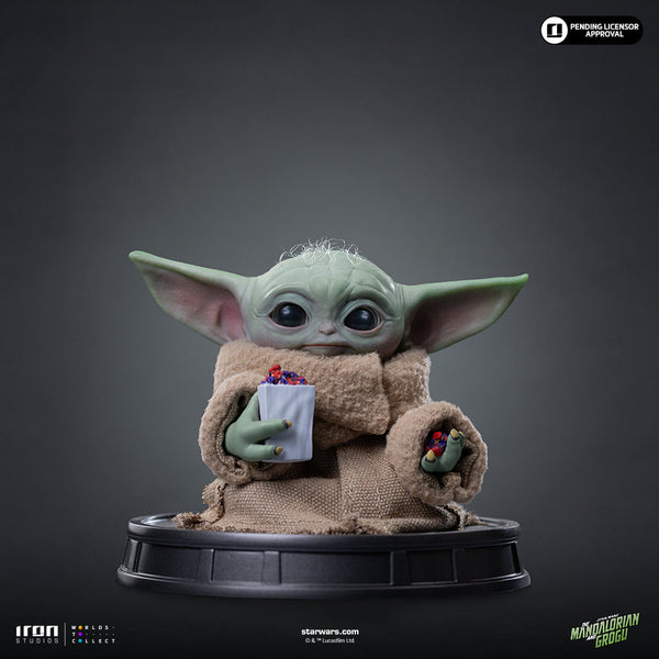 Grogu Popcorn Time Statue - Mandalorian and Grogu Movie - Grogu Collection - The Mandalorian & Grogu