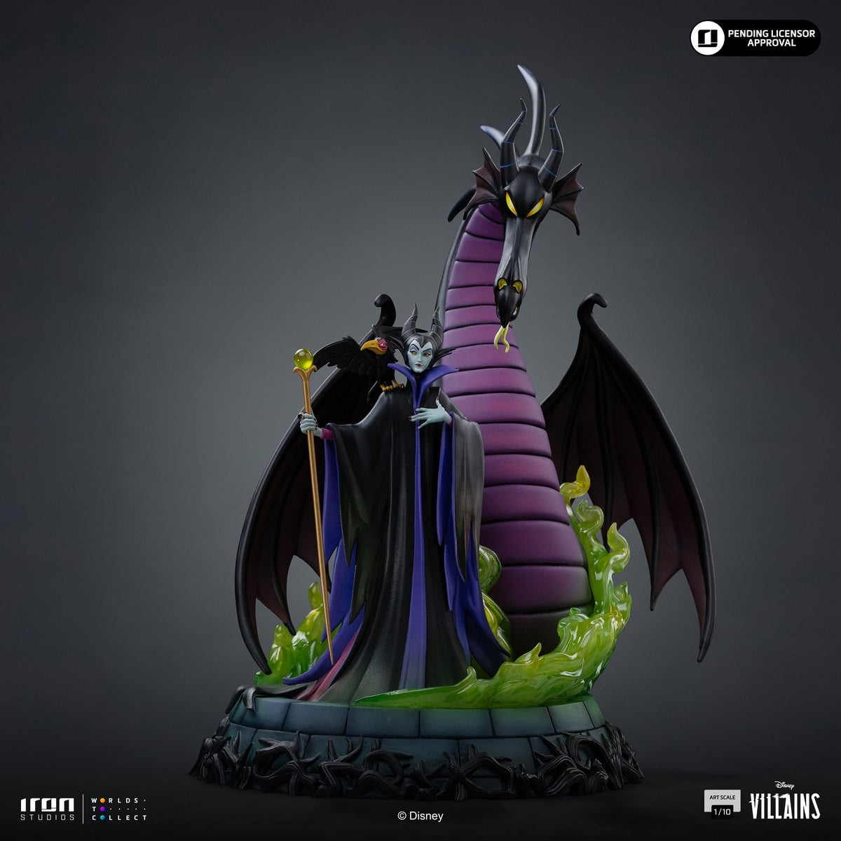 Maleficent Statue - Disney's Villains - Art Scale 1/10 - Disney Classics