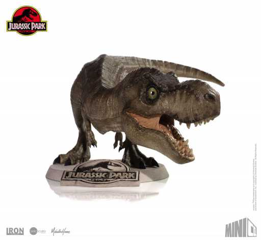 Tyrannosaurus Rex Statue - Jurassic Park - MiniCo - Iron Studios