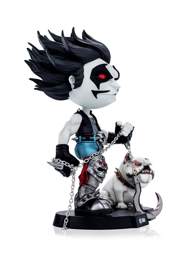 Lobo and Dawg Statue - DC Comics - MiniCo - Iron Studios