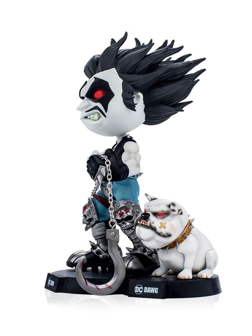 Lobo and Dawg Statue - DC Comics - MiniCo - Iron Studios