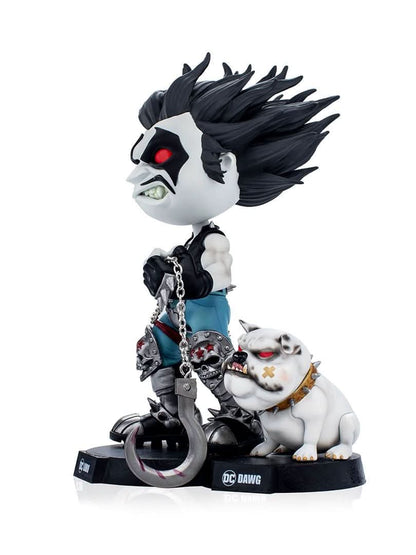 Lobo and Dawg Statue - DC Comics - MiniCo - Iron Studios