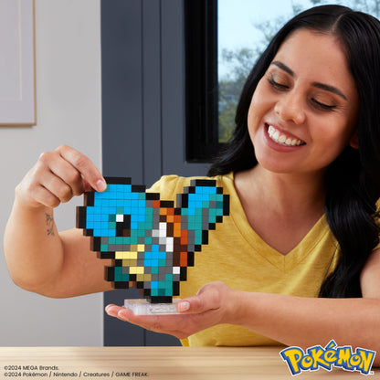 MEGA Pokémon Building Set - Squirtle Pixel Art