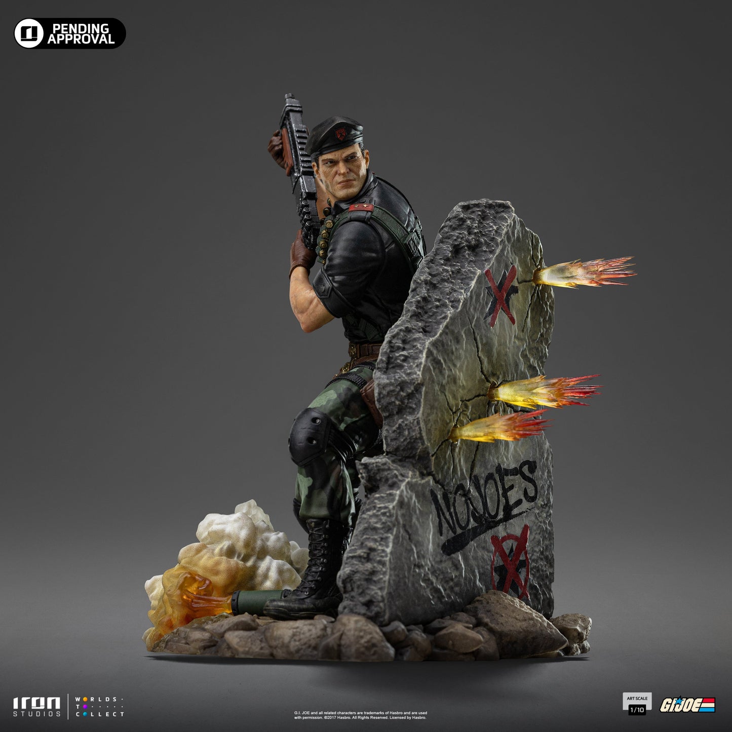 Flint Statue - G.I. Joe - Art Scale 1/10 - Iron Studios
