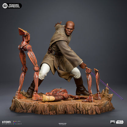 Mace Windu Statue - Star Wars - Art Scale 1/10 - Iron Studios