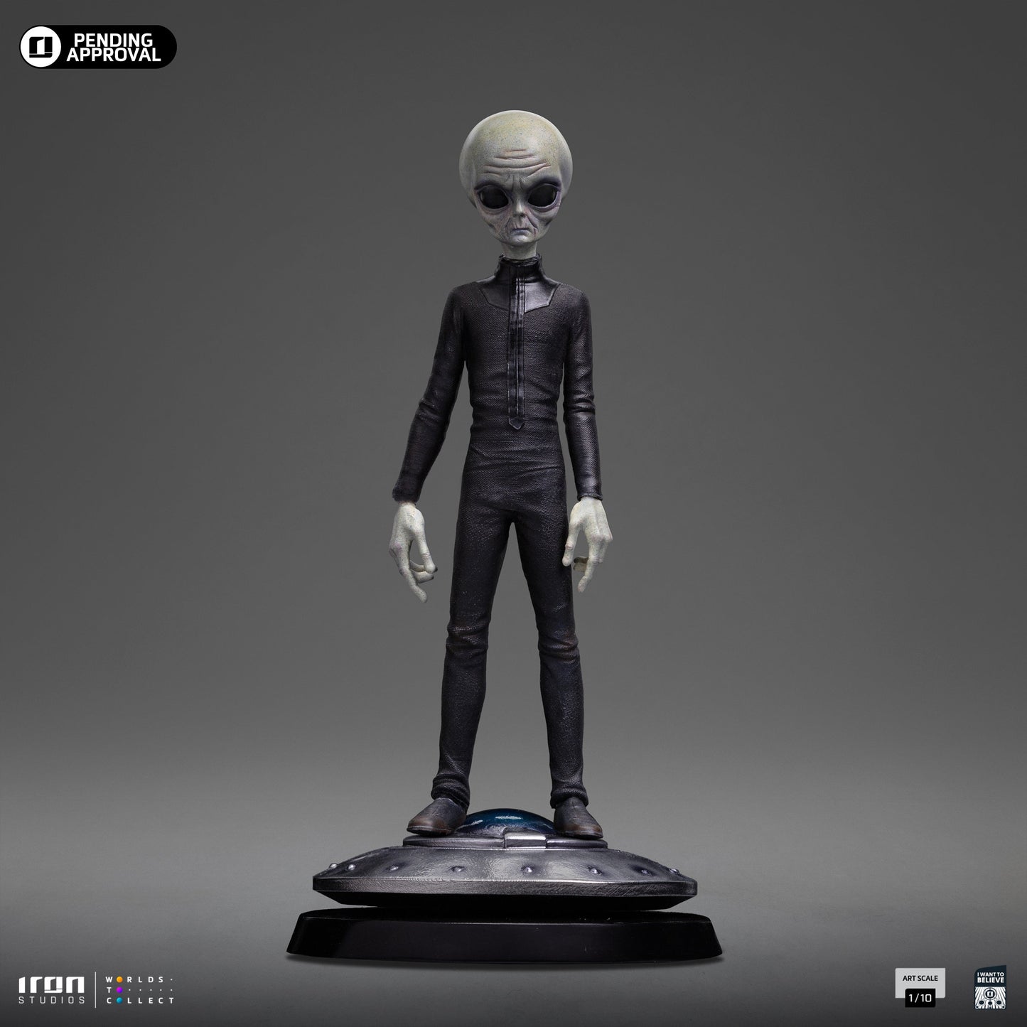 Alien Grey Statue - I Want To Believe - Art Scale 1/10 - Iron Studios